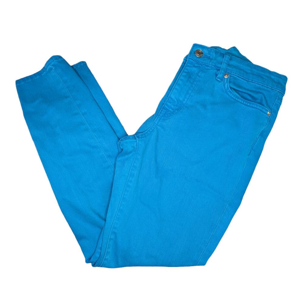 Women's Lauren Ralph Lauren Light Blue Stretch Skinny Jeans, Size 6